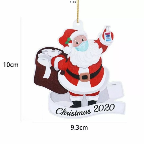 2020 A Year To Remember Wooden Christmas Ornament - Picture 2 of 10